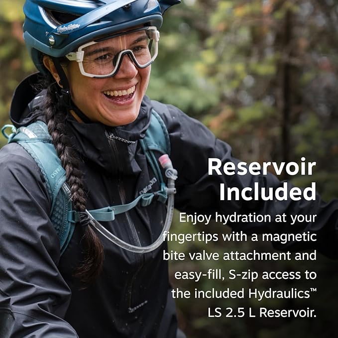 Osprey Berm Biking Backpack with Hydraulics Reservoir - Lightweight Hydration Backpack for Men and Women