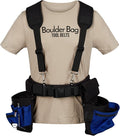 BOULDER BAG Comfort Padded Suspenders. (Tool Belt NOT included) High Tech Padded Suspenders w/Extreme Support and Comfort for your Tool Belt. Made by Boulder Bag. Suspenders Made in the USA