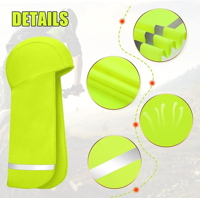 Loopeer 6 Pieces Hard Hat Sun Shade Cooling Skull Cap Neck Shade Sun Protector Skull Cap Liner for Men Women