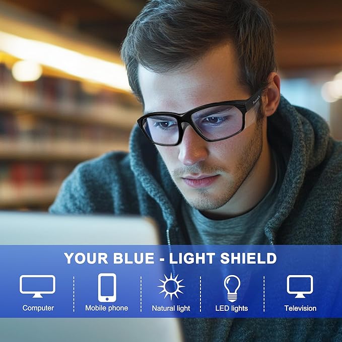 ProtectX Classic Safety Glasses, Anti-Fog Scratch Resistant Lenses, Protective Eyewear for Work, Indoor/Outdoor, ANSI Z87.1
