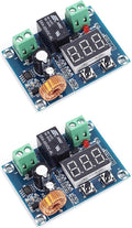 2pcs 12V-36V DC Voltage Protection Module Digital Low Voltage Protector Disconnect Switch Over Discharge Protection Module