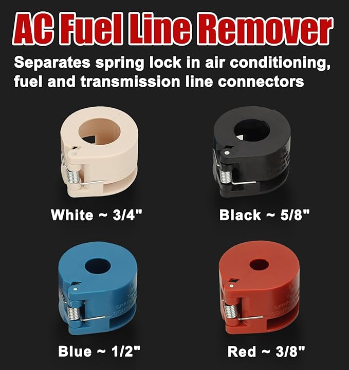 Fuel Line Disconnect Tool Set AC Line Disconnect Tool Master Quick Disconnect Tool for AUTO Fuel Line System