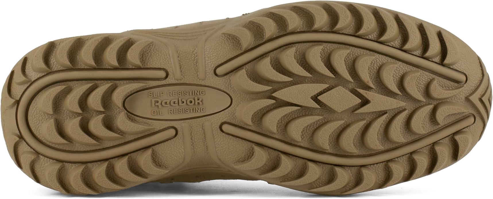Reebok Men's Rb8694 Rapid Response Rb Composite Toe 6" Tactical Stealth Boot Sidezipper Desert Tan Military & Tactical Boots