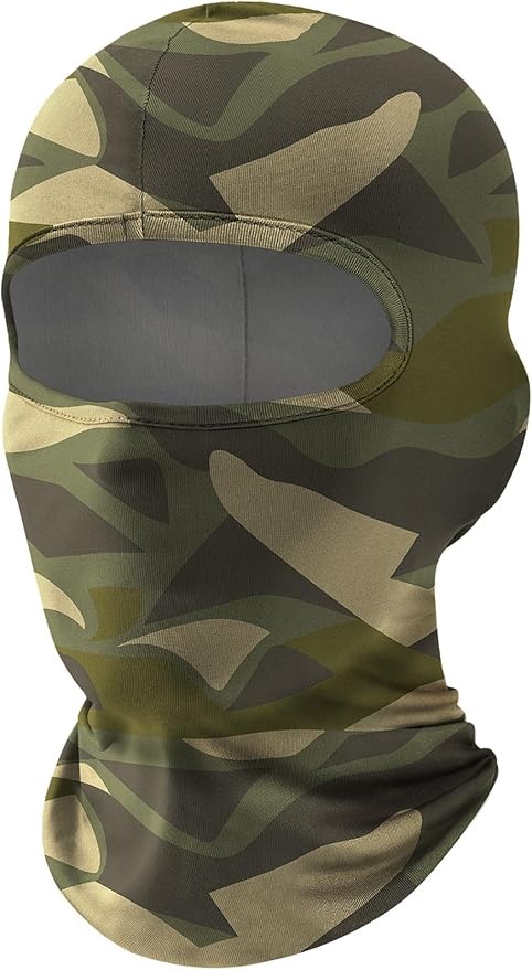 Fuinloth Balaclava Ski Mask, Motorcycle Cold Winter Scarf Windproof Warmth Neck Gaiter for Men/Women