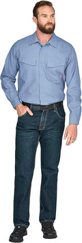Bulwark FR Men's Flame Resistant Men's Iq Series Endurance Work Shirt