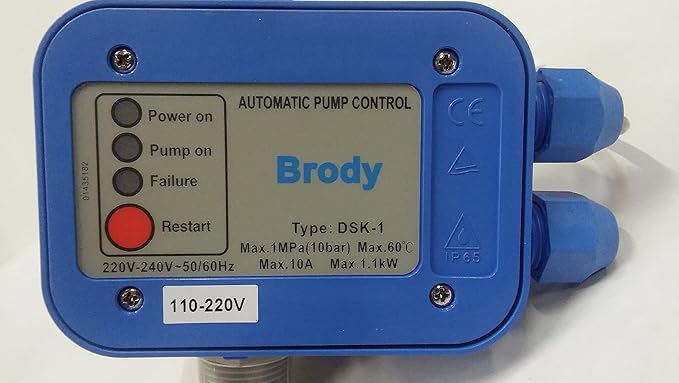 Automatic Electronic Switch Control Water Pump Pressure Controller 110 or 220V (works on both)
