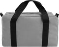 Small Tool Bag,Close Top Wide Mouth Tool Organizer Bag,Large Capacity Tool Bags for Men,Canvas Tool Storage Bag for Storage Handbag for Screwdrivers,Wrench,Pliers Hand Tools (Gray, 16 Inch)
