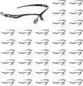 Malta Dynamics APEX Safety Glasses – Anti Scratch and Anti Fog Protection, Construction Safety Glasses for Men and Women, ISEA & ANSI Z87 Compliant (Clear, 36 Pairs)