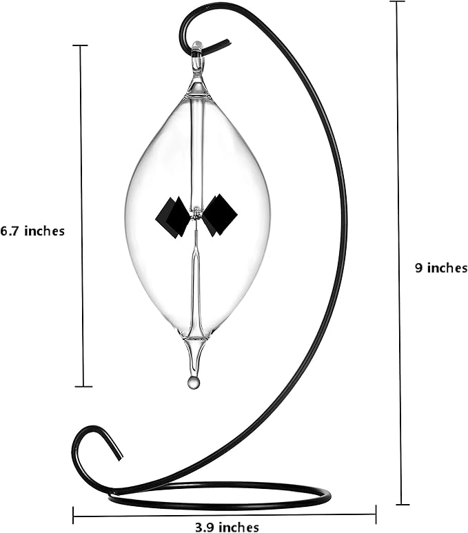 Transparent Solar Power Crookes Radiometer Metal Frame Sun Light Energy Spinning Vanes Glass Windmill Gift Home Desk Decoration