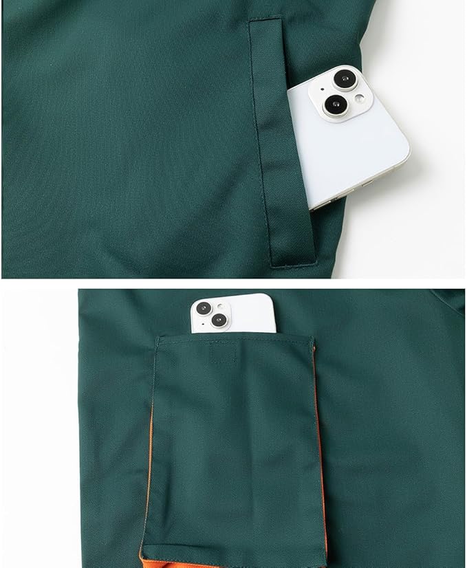 Men's Coveralls Mechanic Work Jumpsuit Multi Pockets Overalls Long Sleeve Workwear Coverall