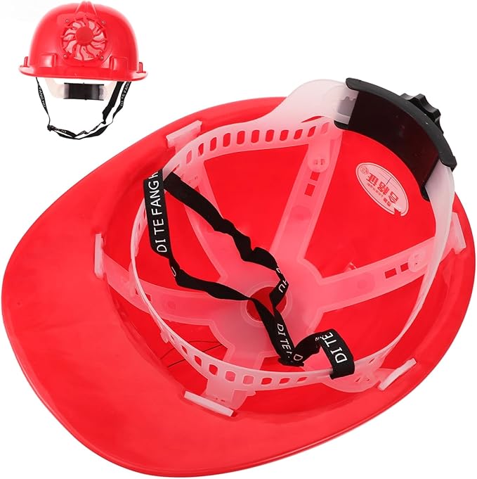 Solar-powered Fan Hard Hat for Construction Workers Cooling Helmet Breathable Design for Outdoor Work Protective Safety Cap for
