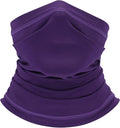 UV Protection Cooling Neck Gaiter Face Mask Scarf for Men - Windproof Neck Cover Bandana Neck Warmer Mask