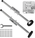 Ladder Levelers for Type II,I and IA Extension Ladders up to 32’,with Anti-Slip Threaded and Adjustable Extension Ladder Legs for Stairs and All Surfaces - Pair (Standard Version （20"）)