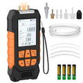 Manometer Gas Pressure Tester Pro 3" LCD Display Digital Manometers -101 KPa to 200KPa Dual-Port Gas Manometers HVAC with Auto Calibration, Max/Min Value, Data Records