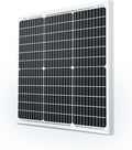 Renogy Solar Panel 50 Watt 12 Volt, High-Efficiency 50W Solar Panel Monocrystalline PV Module Power Charger for RV Marine Rooftop Farm Battery and Other Off-Grid Applications