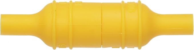 Seachoice in-Line Fuse Holder, Waterproof, 20 Amp Fuse,Yellow/Silver