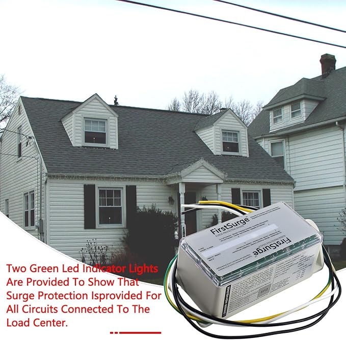FS140 Surge Protection Device 140,000 Amps Whole House Surge Protection Device for use with Any Brand 120/240V Load Center