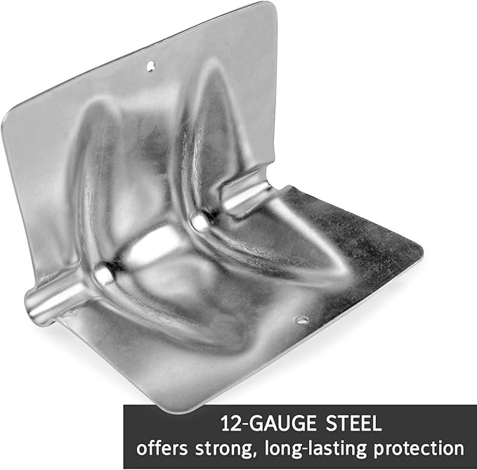 DC Cargo Mall Four Steel Edge Protectors for Flatbed Chain | V Board Trailer Corner Protectors