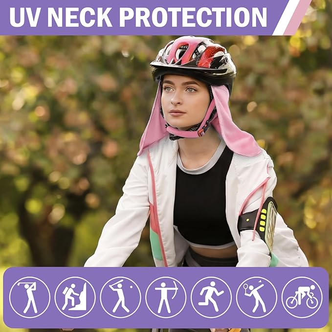 Tatuo Neck Drape UV Sun Protection Gaiter Adjustable Unisex Multifunctional 2 in 1 Face Covering for Outdoor Sports Fishing