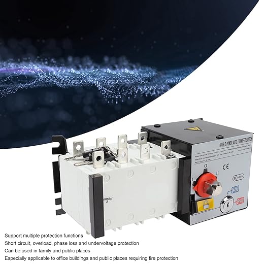Automatic Transfer Switch Generator Transfer Switch Load Isolation Actuating Switch AC 400V (125A)