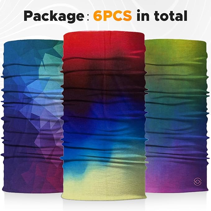 JOEYOUNG Headwear, Bandana, Neck Gaiter Head Wrap Headband Balaclava Magic Scarf