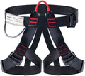Caving & Rappelling Safety Belt for Ziplining, Fire Rescuing & Tree Climbing - Half Body Belt for Women & Men