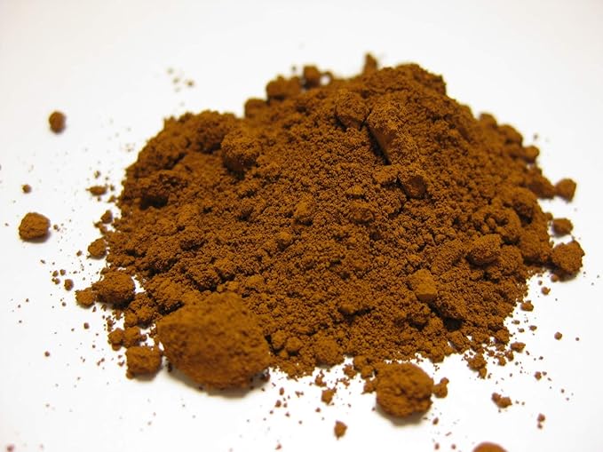 Brown Iron Oxide Powder - 1 lb Bag - High-Coverage Concrete Dye Powder for Vibrant Color - Easy Mix, Long-Lasting Concrete Color