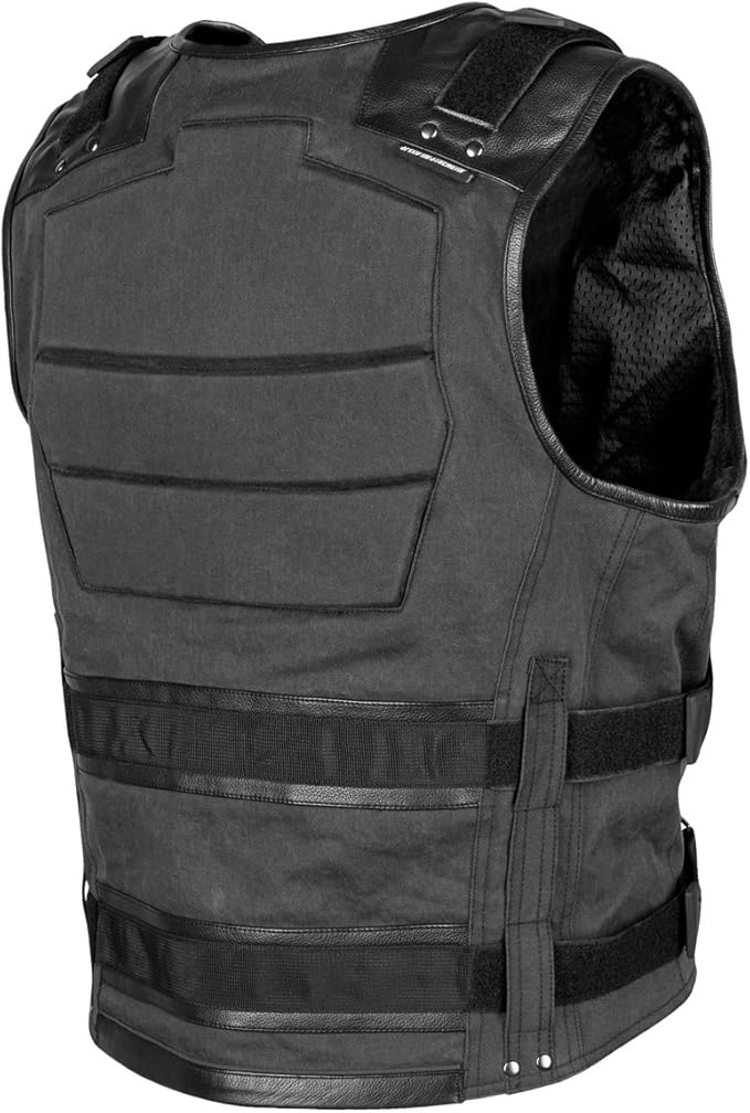 Speed and Strength Men's True Grit Armored Vest, Black, 3XLarge