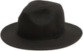 Joywant Womens Straw Fedora Beach Sun Hat, Packable Wide Brim Panama Hat for Women UV UPF50+ Summer Hat