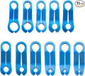 11 PCS AC/Fuel Line Disconnect Removal Tool Set for Ford and Others, Transmission Oil Cooler Line Quick Disconnect Kit from 3/16 to 7/8 Inch