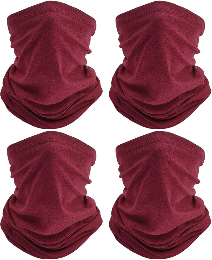 TICONN Neck Gaiter Face Cover Scarf, Neck Warmer Breathable Sun & Wind-proof for Skiing Fishing Hiking Cycling