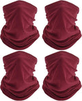TICONN Neck Gaiter Face Cover Scarf, Neck Warmer Breathable Sun & Wind-proof for Skiing Fishing Hiking Cycling