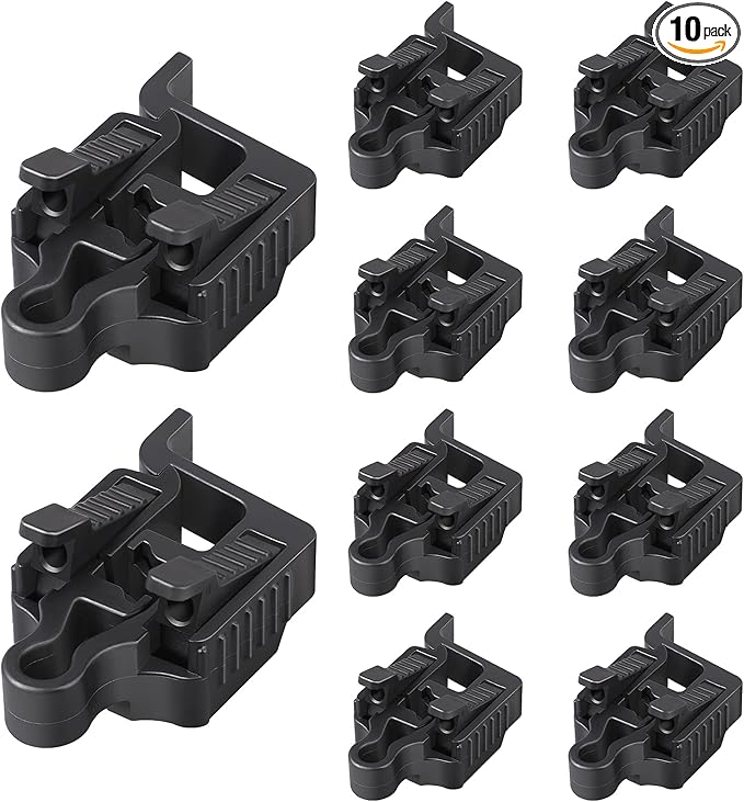 EDISHINE 10-Pack Low Voltage Wire Connector, Landscape Lighting Cable Connectors Waterproof for Landscape Lighting/Pathway Light/Spotlight, 10/12/14/16/18 Gauge Cables Compatible,UL Listed
