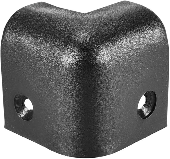 uxcell Speaker Corner Protectors Cabinet Edge Corner 1.14'' Speaker Stackable Guard Wrap Angle Case Protection 8pcs