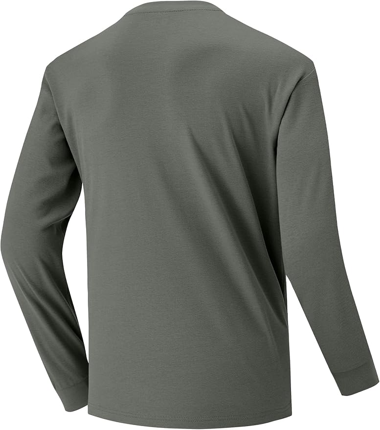 FR Shirts for Men 6.5oz Lightweight Fire Resistant Shirts for Men Long Sleeve NFPA2112/CAT2