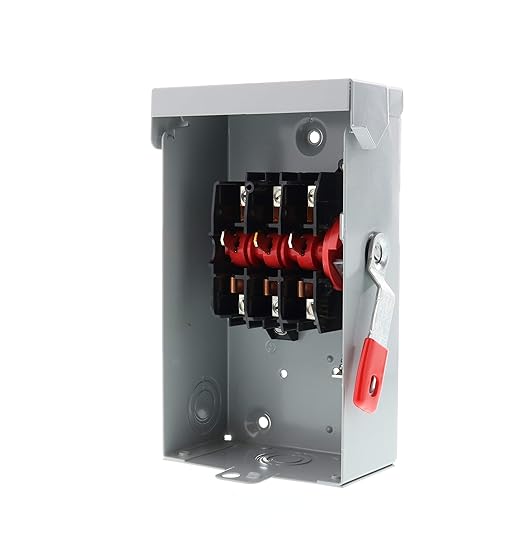 SIEMENS 3P 60A 240V General Duty Safety Switch Indoor, Non-Fusible