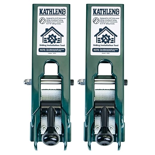 Siding Installation Kit, Adjustable Gauges for 3/8" Wood & LP Siding, Durable Polycarbonate, 2-Pack