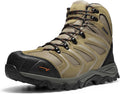 NORTIV 8 Waterproof Work Boots for Men Steel Toe Safety Construction Boots ARMADILLO-STL