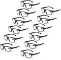 ProtectX Classic Safety Glasses, Anti-Fog Scratch Resistant Lenses, Protective Eyewear for Work, Indoor/Outdoor, ANSI Z87.1
