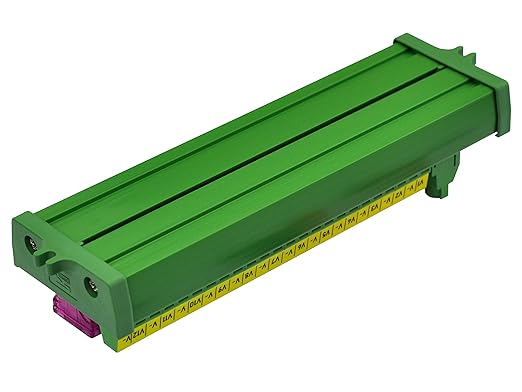DC Power Fuse Distribution Strip Module (12 Position, Screw Mount)