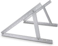 Newpowa Adjustable Solar Panel Tilt Mount Brackets Kit Folding Tilt Legs, Installed for 100 150 200 Watt for Off-Grid, RV, Roof, Boat (27inch Width)