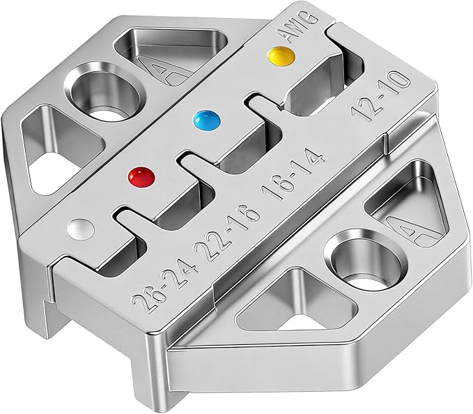 haisstronica Crimping Die for Heat Shrink Connectors,26-10 AWG