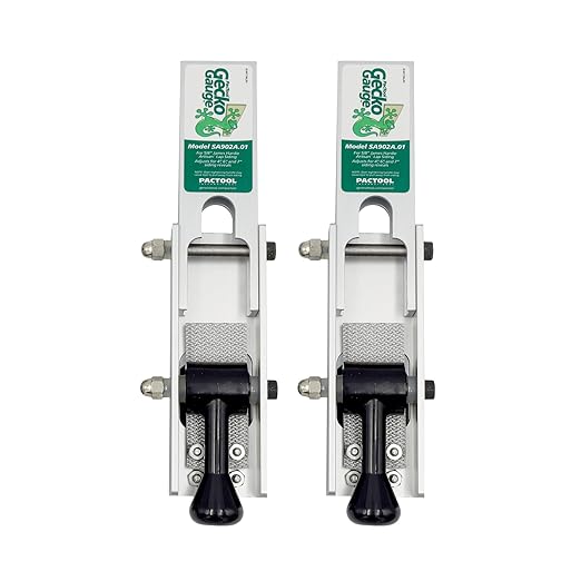 PacTool SA902A01 Artisan Gecko Gauge Siding Mounting Kit - For Use with 5/8-Inch Fiber Cement Siding, James Hardie's Updated HZ5 Series - Lap Siding Gauge - Essential Siding Tools