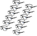 ProtectX Classic Safety Glasses, Anti-Fog Scratch Resistant Lenses, Protective Eyewear for Work, Indoor/Outdoor, ANSI Z87.1