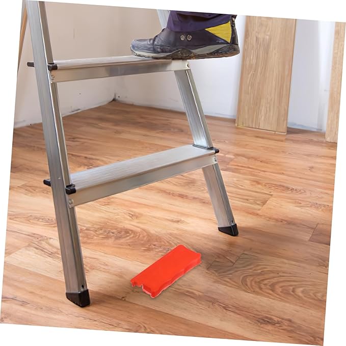 Vaguelly Ladder Safety Accessories Nonslip Feet Pads for Extension Ladders Secure Topper Caps for Stability for Home Construction and Commercial Use