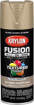Krylon Fusion All-In-One Adhesive Spray Paint for Indoor/Outdoor Use, 12 oz, Desert Sand