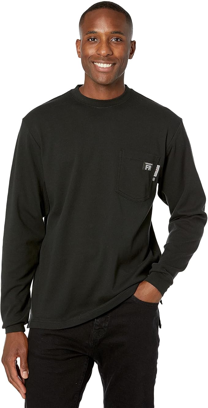 Wolverine Men's Flame Resistant Long Sleeve Tee