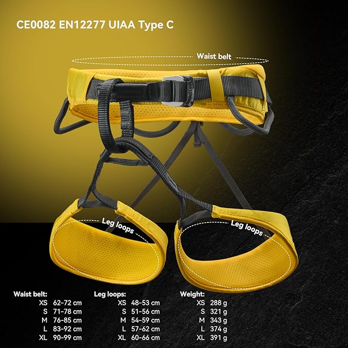 KAILAS Airo Rock Climbing Harness Men Roofing Harnesses Rescue Mountaineering Safety Belt Women Comfortable Lightweight