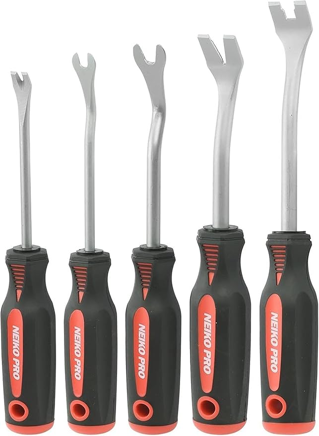 Neiko 20596B Auto Trim Panel Removal Tool Set with Soft Grip (5 Piece)