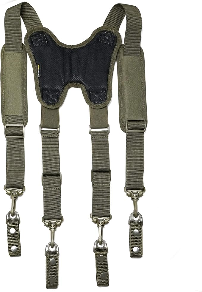 MELOTOUGH Tactical Suspenders For Duty Belt Police Suspenders 1.5 inch Police Suspenders for Law Enforcement Duty Belt